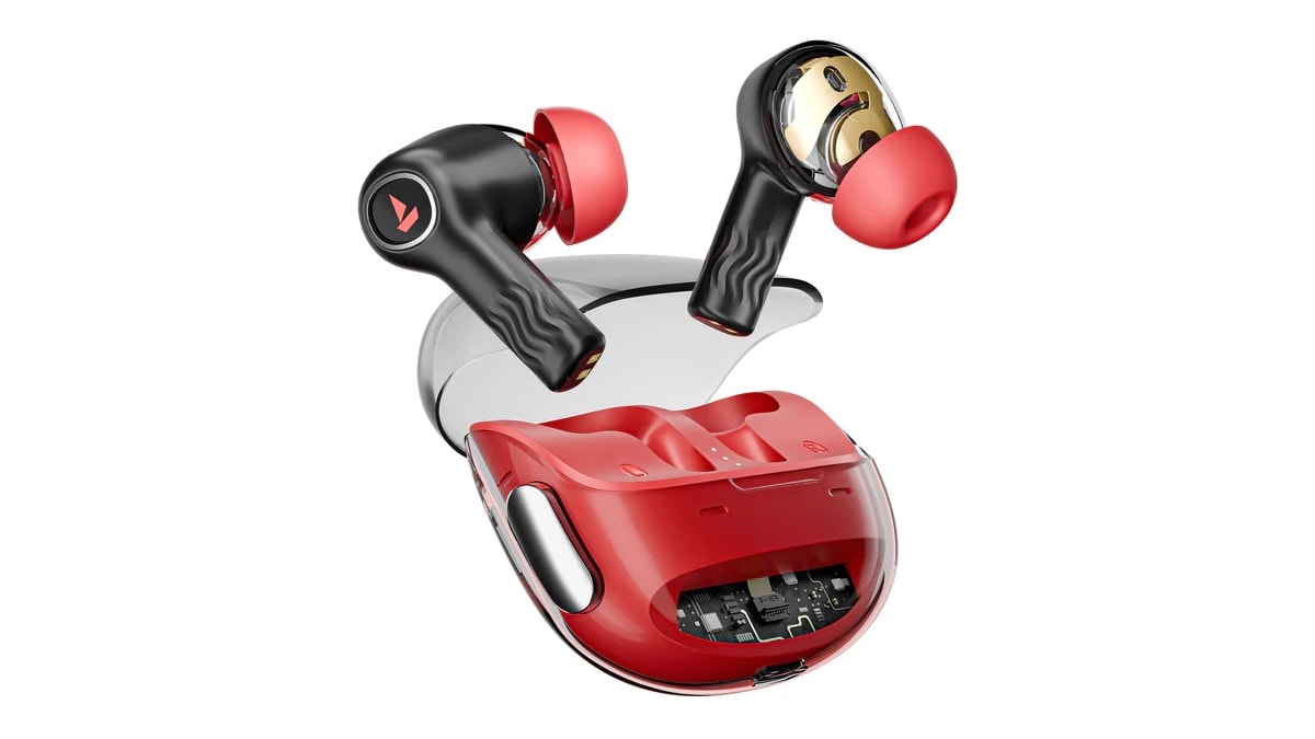 boAt Nirvana Crystl TWS Earbuds Price Rs 2499 Launched in India 100 Hours Battery Backup Deep Base ANC Specifications Details