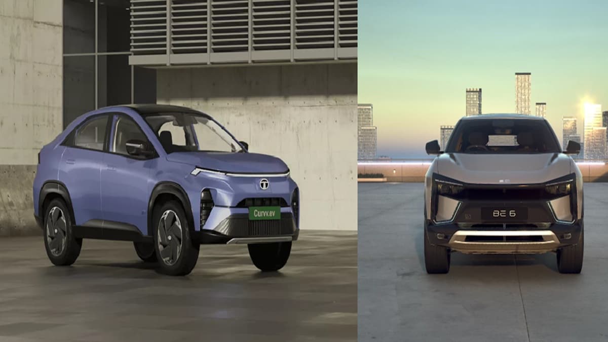 Tata Curvv EV vs Mahindra BE 6 Comparison Which is Best EV in 20 Lakhs Rs Price Specifications