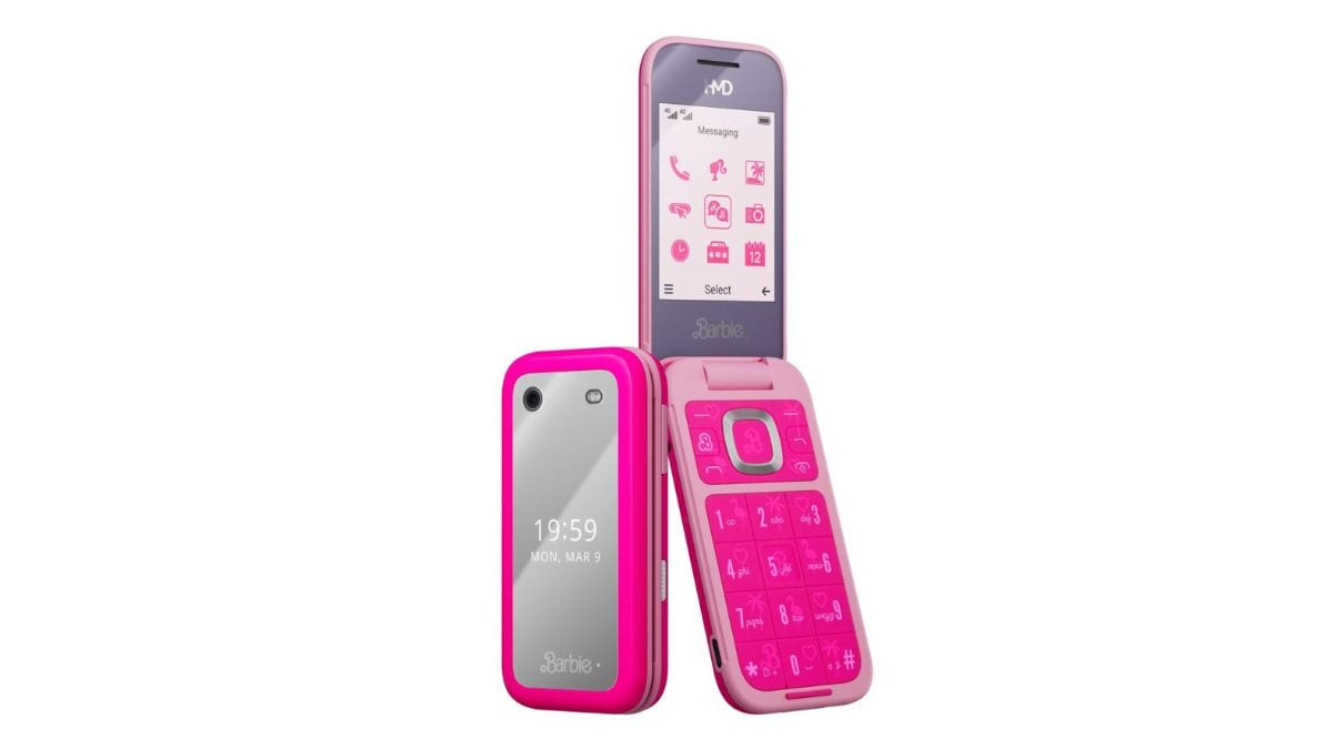 HMD Barbie Phone Price Rs 7999 Launched in India 128MB Storage 9 Hours Talktime Backup Specifications Details