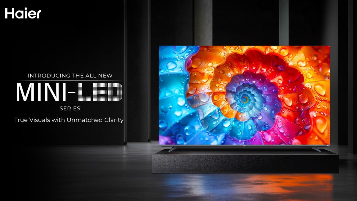 Haier M80F Series Mini LED 4K Smart TV Upto 85 Inch Size Price Starting Rs 57990 Launched in India Specifications