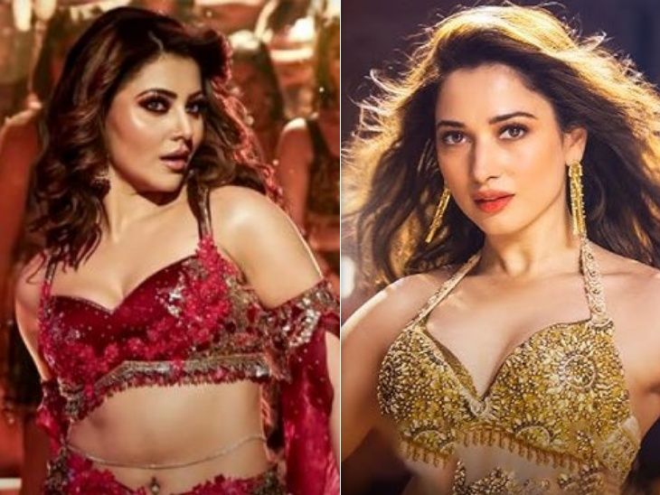 Urvashi Rautela indirectly criticized Tamannaah Bhatia’s song! | उर्वशी रौतेला ने तमन्ना भाटिया के गाने की बुराई की!: दबे शब्दों में अपने गाने ‘सॉरी बोल’ को ‘नशा’ से बेहतर बताया, बाद में डिलीट की पोस्ट