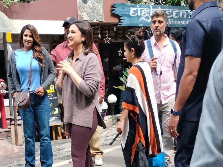 Parineeti Chopra Shimla Web Series Shooting News Update | परिणीति चोपड़ा शिमला पहुंची: वेब सीरीज की कर रही शूटिंग, प्रशंसकों की लगी भीड़ – Shimla News