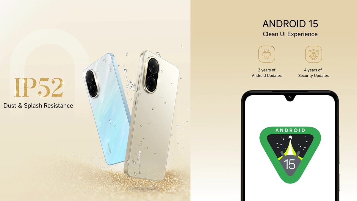 Redmi A5 Launched in India with 32mp camera 120hz display Price Rs 6499 7499