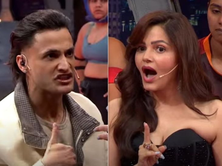 After Khatron Ke Khiladi, Asim will be removed from Battleground! After nasty fight with rubina dilaik | खतरों के खिलाड़ी के बाद बैटलग्राउंड से निकाले जाएंगे आसिम!: सेट में रुबीना दिलैक के लिए कहे अपशब्द, झगड़ा बढ़ने पर बंद करनी पड़ी शूटिंग