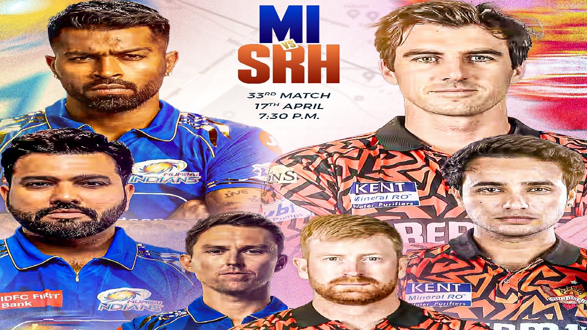 Sunrisers Hyderabad vs Mumbai Indians IPL 2025 match today live score how to watch free jiohotstar mobile dream 11