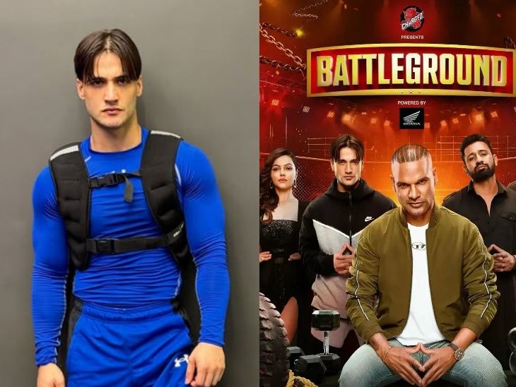 Asim Riaz called the reality show Battleground scripted, said i kicked out show | आसिम रियाज ने रियलिटी शो बैटलग्राउंड को कहा स्क्रिप्टेड: निकाले जाने पर बोले- मैंने लात मारी, रुबीना से झगड़े के बाद रोकनी पड़ी थी शूटिंग