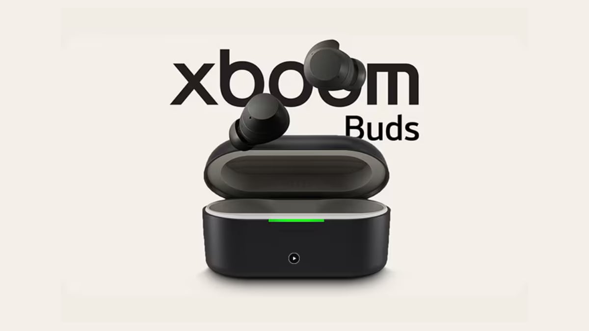 LG Xboom Buds TWS Earphones Price 109 USD Launched 30 Hours Battery Will i am Tuned Specifications Details