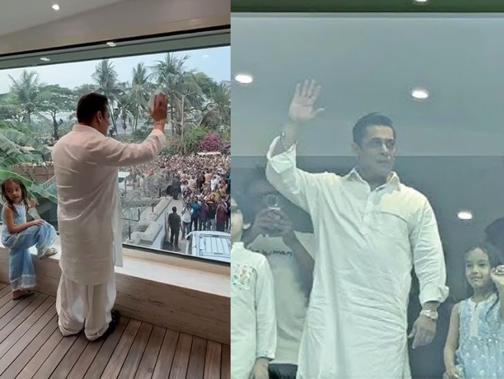 Salman Khan SHARE the reason for getting his balcony bulletproofed | सलमान खान ने बताई बालकनी बुलेटप्रूफ करवाने की वजह: कहा- फैन चढ़कर बालकनी पर आते थे और वहीं सो जाते थे, सिक्योरिटी के लिए करना पड़ा