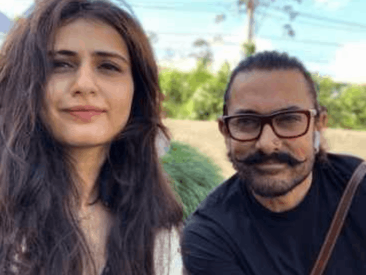 Aamir Khan said about Fatima sana sheikh- I am not her boyfriend | फातिमा पर बोले आमिर- मैं उसका असल बॉयफ्रेंड नहीं: बताया ठग्स ऑफ हिंदोस्तान में क्यों मेकर्स ने दोनों के रोमांटिक सीन पर जताया था ऐतराज