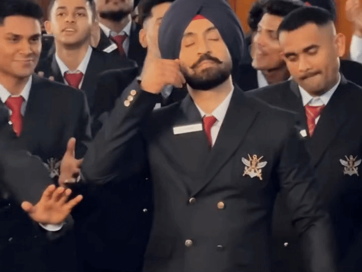 Diljit Dosanjh Reel ; Film Border Indian Air Force Officer Role | Hania Amir Controversy | दिलजीत की ‘सरदार जी 3’ विदेश में हिट: ‘बॉर्डर 2’ से हटाने की अफवाह पर जवाब; फिल्म के सेट से जारी किया वीडियो – Amritsar News
